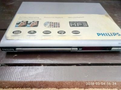 Лот: 11126023. Фото: 1. DVD проигрыватель philips. DVD, Blu-Ray плееры