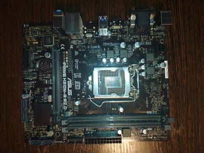 Лот: 16607044. Фото: 1. материнская плата asus prime h310m-r... Материнские платы