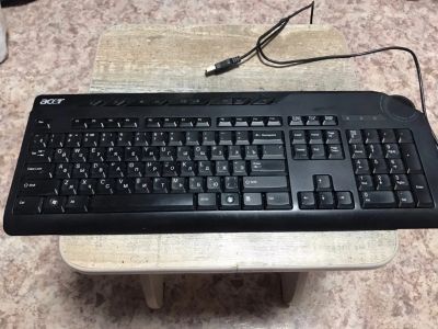 Лот: 16529531. Фото: 1. Клавиатура Acer с USB шнуром для... Клавиатуры и мыши