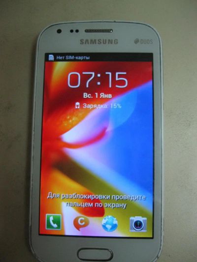 Лот: 8941940. Фото: 1. Телефон Samsung Galaxy S Duos... Кнопочные мобильные телефоны