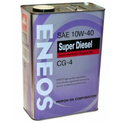 Лот: 8691035. Фото: 1. ENEOS Disel 10w40 4L. Масла, жидкости
