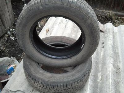 Лот: 1706756. Фото: 1. Bridgestone B250 185/65/14 отъездил... Шины