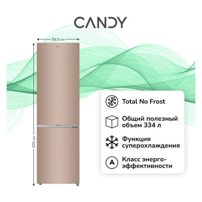 Лот: 25618259. Фото: 1. Холодильник Candy CFN6200G. Холодильники, морозильные камеры