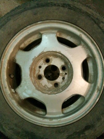 Лот: 9731834. Фото: 1. 4 колеса на литье 165/70/13. Шины