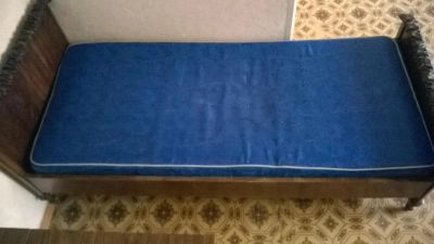 Лот: 7020547. Фото: 1. Кровать вместе с матрацем. Кровати