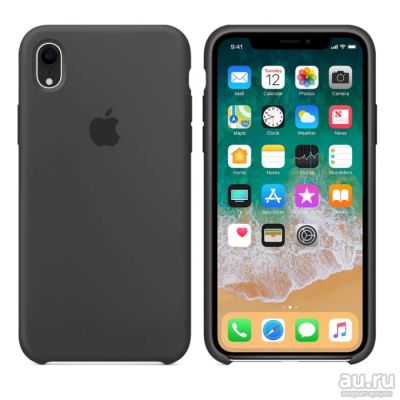 Лот: 14121198. Фото: 1. Чехол silicone case iphone XR... Чехлы, бамперы