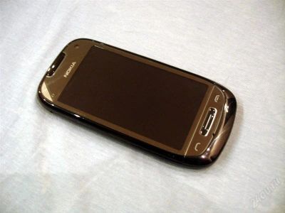Лот: 981825. Фото: 1. Новый оригинальный Nokia C7 черный... Смартфоны