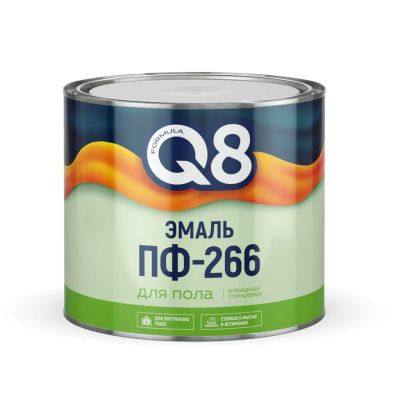 Лот: 25342842. Фото: 1. Эмаль Formula Q8, ПФ-266, алкидная... Краски, лаки, растворитель