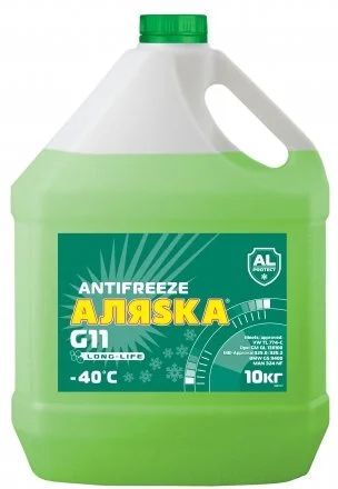 Лот: 11247733. Фото: 1. Антифриз Long Life G11 Аляска... Масла, жидкости
