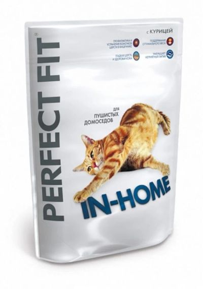 Лот: 5113732. Фото: 1. Сухой корм Perfect Fit In-home... Корма