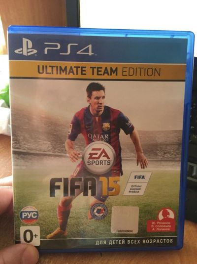 Лот: 6479156. Фото: 1. FIFA 15 PS4. Игры для консолей