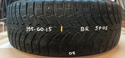 Лот: 13156569. Фото: 1. Одна шина Bridgestone Sp01 195... Шины