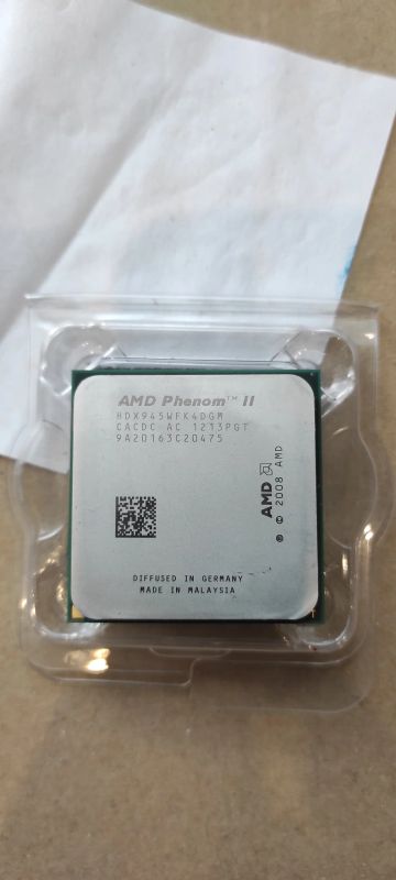 Лот: 18288792. Фото: 1. Процессор Am3 AMD phenom II 945... Процессоры
