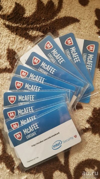 Лот: 12821013. Фото: 1. Антивирус McAFEE. Другое (компьютерные игры, игровые аккаунты, по)