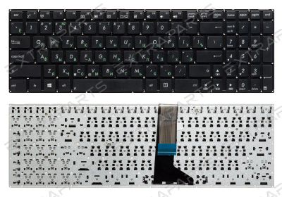 Лот: 16347648. Фото: 1. Клавиатура ASUS F501A (RU) черная. Клавиатуры для ноутбуков