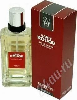Лот: 600678. Фото: 1. Habit Rouge (Guerlain) 50 ml... Унисекс парфюмерия