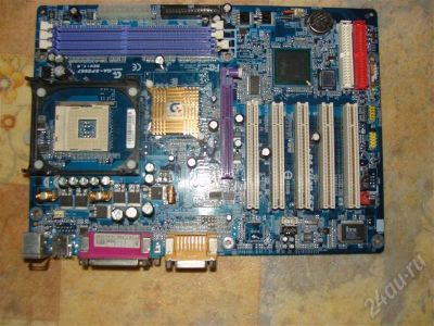Лот: 603049. Фото: 1. продам системную плату GIGABYTE... Материнские платы