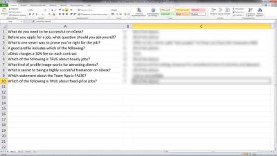Лот: 4977274. Фото: 1. Продам ответы на тесты в oDesk... Другое (компьютеры, оргтехника, канцтовары)