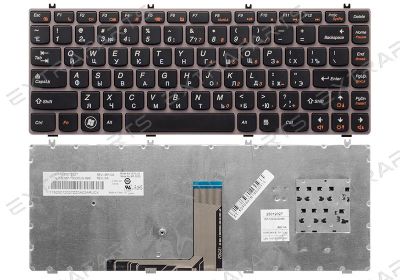 Лот: 15962945. Фото: 1. Клавиатура LENOVO IdeaPad Y470... Клавиатуры для ноутбуков