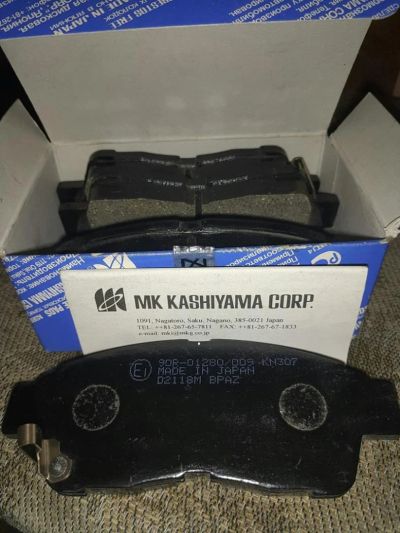 Лот: 11284291. Фото: 1. Колодки тормозные передние Kashiyama... Тормозная система