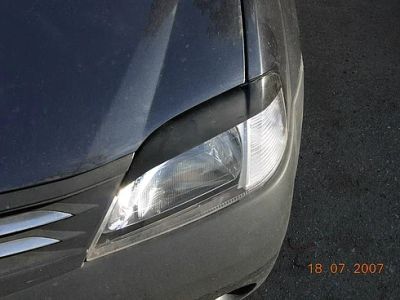 Лот: 4331174. Фото: 1. Реснички на фары Renault Logan... Детали тюнинга