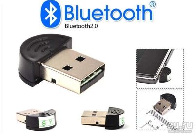 Лот: 7311785. Фото: 1. USB 2.0 Адаптер Bluetooth "грибок... WiFi, Bluetooth адаптеры