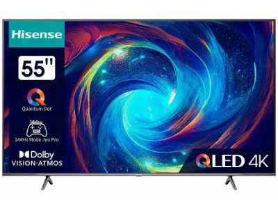 Лот: 21362814. Фото: 1. QLED телевизор Hisense 55E7KQ... Телевизоры