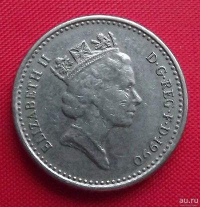 Лот: 2347167. Фото: 1. (№1918-2/LF) 5 пенсов 1990 (Англия... Великобритания и острова