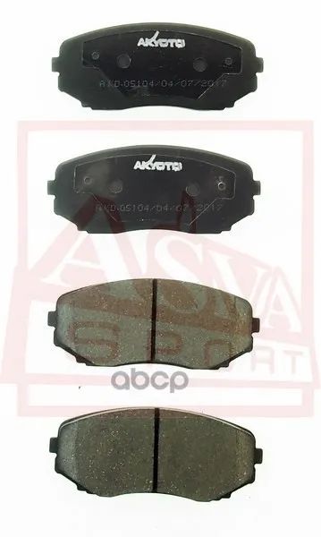 Лот: 24762498. Фото: 1. Колодки Тормозные AKYOTO арт... Разное
