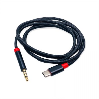 Лот: 22147420. Фото: 1. КАБЕЛЬ TYPE-C mini jack 3.5 AUX... Шнуры, кабели, разъёмы