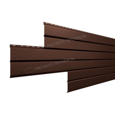 Лот: 24025596. Фото: 1. Софит Lбрус-15х240 (VALORI-20-Brown-0... Кровельные материалы