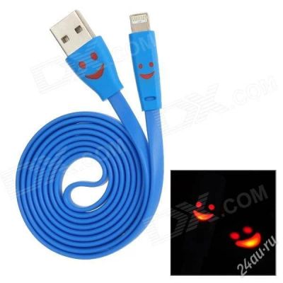 Лот: 3101085. Фото: 1. USB Cable - USB кабель для iPhone... Дата-кабели, переходники