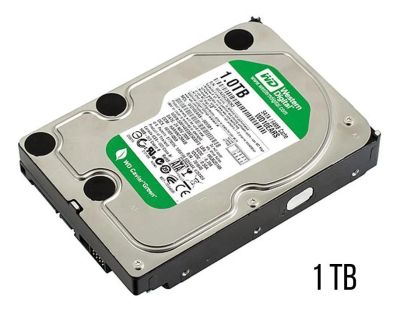 Лот: 11980636. Фото: 1. HDD 1Tb WD Caviar Green (SATA-II... Жёсткие диски (HDD)