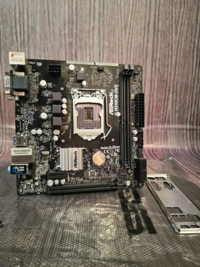 Лот: 18185373. Фото: 1. ASRock H310CM-DVS. Материнские платы
