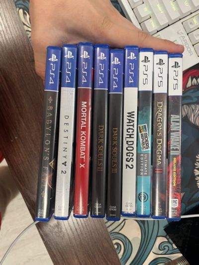 Лот: 25633248. Фото: 1. Диски ps5/ ps4 9шт. Игры для консолей