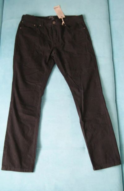 Лот: 5174619. Фото: 1. Джинсы мужские черные. Размер... Брюки, джинсы, шорты