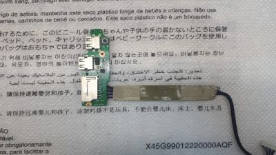 Лот: 21763370. Фото: 1. Плата с USB DNS M500BN + кнопка... Платы расширения, контроллеры, доп. порты