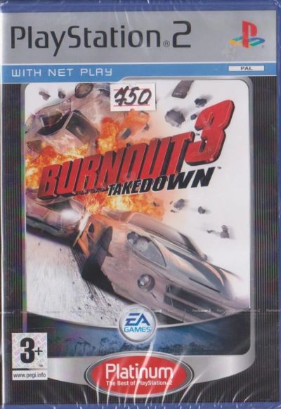 Лот: 4012867. Фото: 1. Диск игровой лицензионный Burnout... Игры для консолей