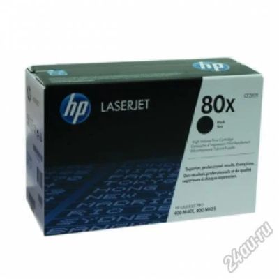 Лот: 5901046. Фото: 1. Картридж HP 80X CF280X LJ Pro400... Картриджи, расходные материалы