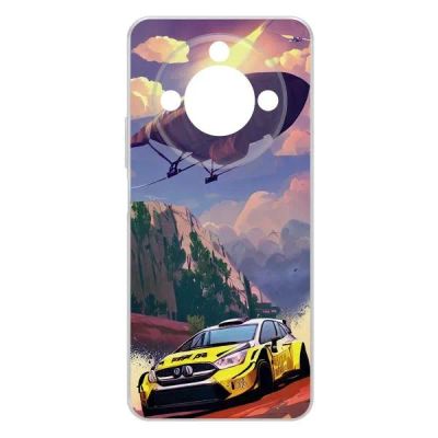 Лот: 25086791. Фото: 1. Чехол Krutoff Clear Case "Гонка... Чехлы, бамперы