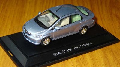 Лот: 5846423. Фото: 1. Honda Fit Aria (City) Ebbro. Автомоделизм