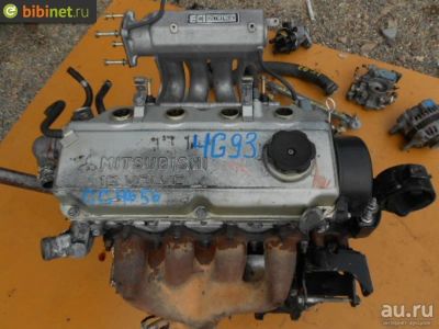 Лот: 13327216. Фото: 1. двигатель на Mitsubishi Libero... Двигатель и элементы двигателя