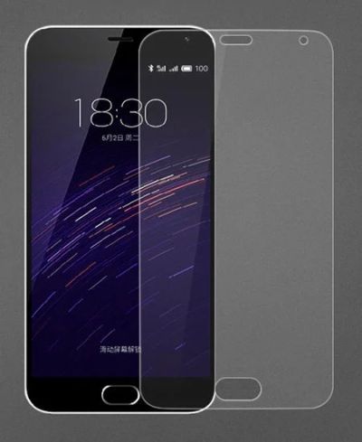 Лот: 13343746. Фото: 1. Защитное стекло Meizu M2 Mini. Стекло, зеркальное полотно