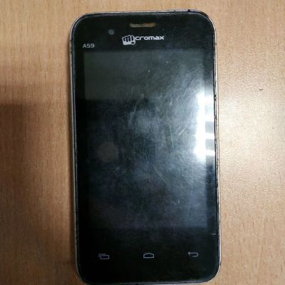 Лот: 12708827. Фото: 1. Micromax A59. На запчасти. Поможем... Дисплеи, дисплейные модули, тачскрины