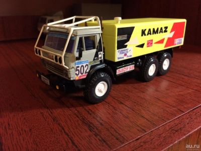 Лот: 7996752. Фото: 1. Камаз 4310 Ралли 502 номер) с... Автомоделизм