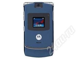 Лот: 431726. Фото: 1. Motorola RAZR V3 Cosmic Blue. Кнопочные мобильные телефоны