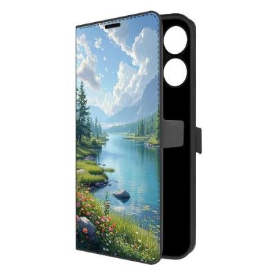 Лот: 25542971. Фото: 1. Чехол Krutoff Eco Book "Наши просторы... Чехлы, бамперы