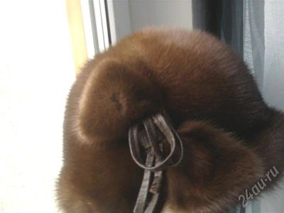 Лот: 606341. Фото: 1. Норковая шапка из канадской норки. Головные уборы