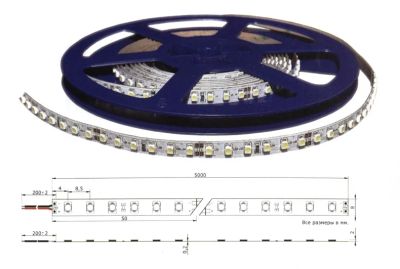 Лот: 3292082. Фото: 1. Светодиодная лента - IP65-120шт... Светодиоды