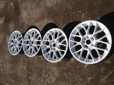 Лот: 2717012. Фото: 1. Японские диски R17 5x114.3+4x114. Диски